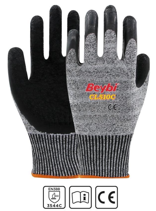 BEYBI CL510C LATEKS KAPLI KESILMEYE DIRENÇLI ELDIVEN